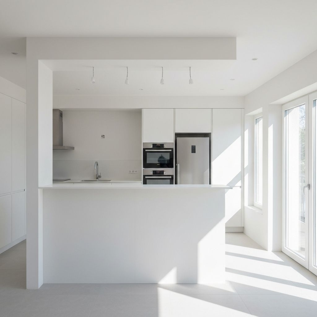 Kitchen re-fit plastering in North West England